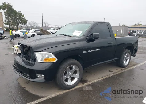 2012 Ram 1500 St из США, поврежденный, VIN 3C6JD6AT8CG260612